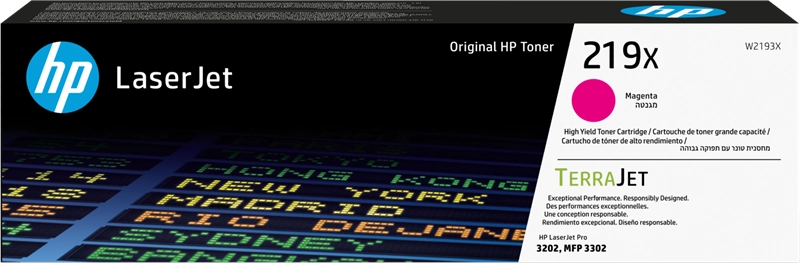 HP Cartuccia toner originale ad alta capacità LaserJet 219X magenta