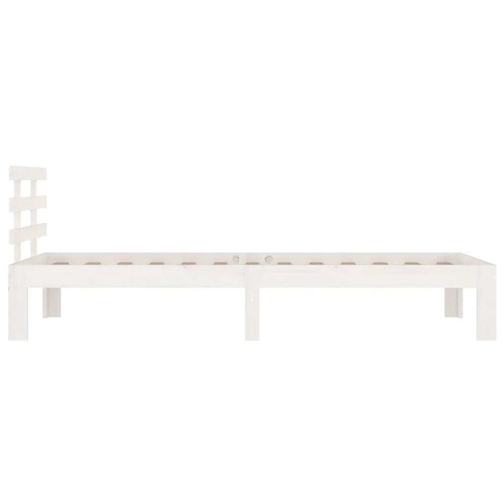 Giroletto Bianco in Legno Massello 75x190 cm Small Single 814715