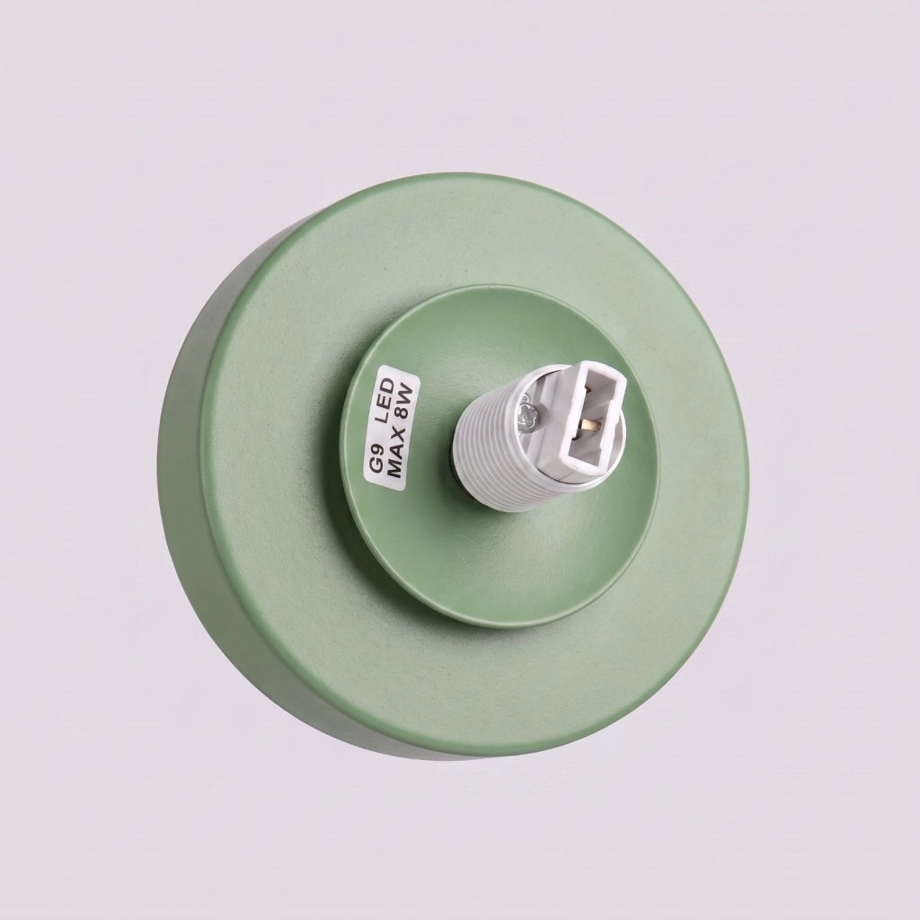 Applique YOLI 1 salvia con interruttore