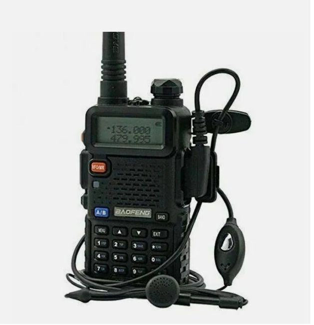 X2 BAOFENG UV-5R RICETRASMITTENTE VHF/UHF DUAL BAND RADIO 136-174 400-480 MHZ