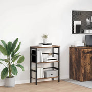 Libreria Rovere fumé 60 x 29,5 x 81 cm Legno multistrato