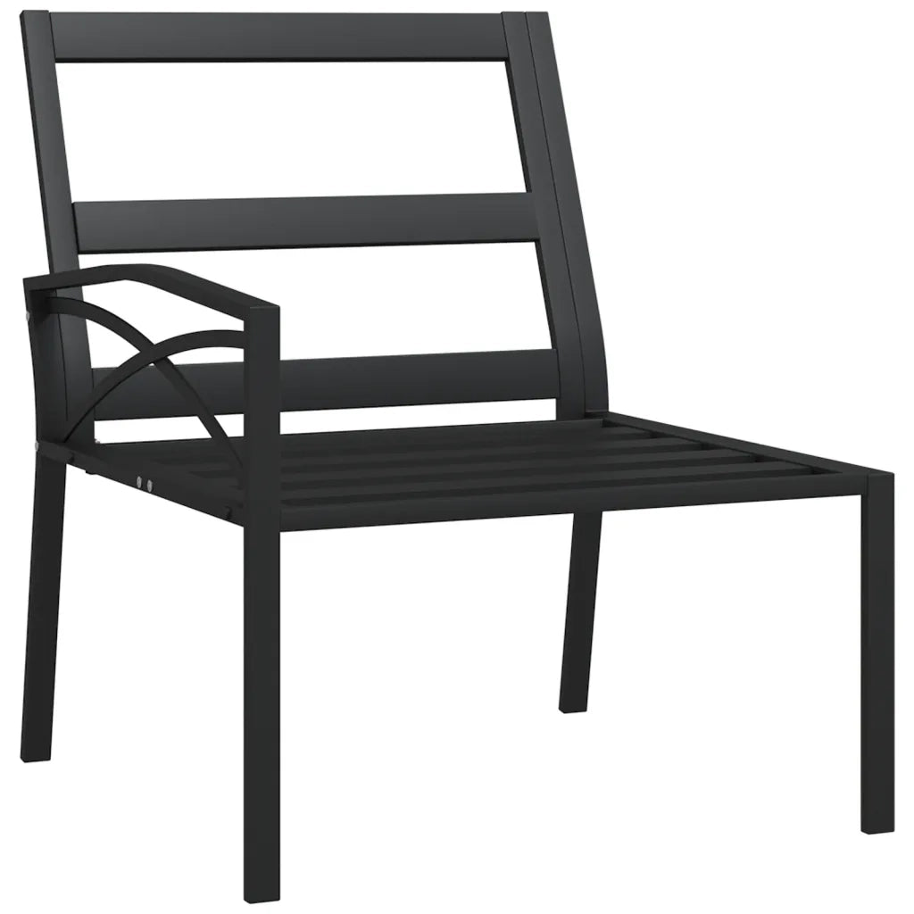 Sedie da Giardino con Cuscini Sabbia 2pz 62x75x79 cm Acciaio 362722