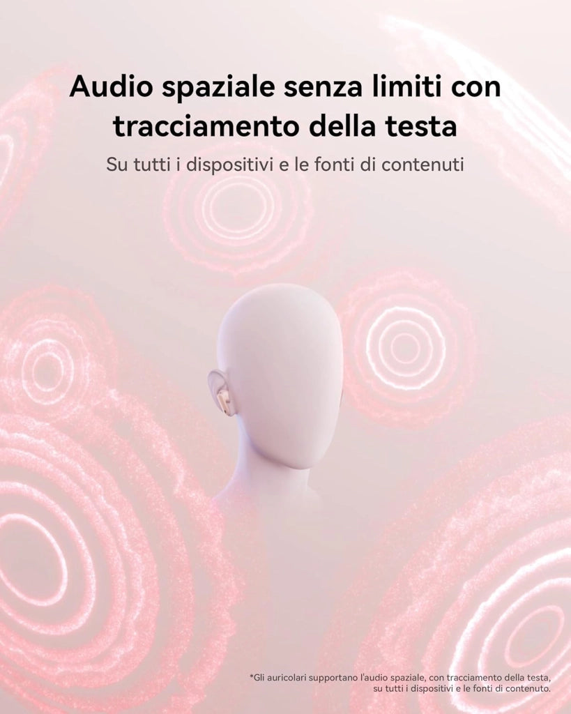 HUAWEI Freebuds 7i, Auricolari Bluetooth, Cancellazione Attiva del Rumore 4.0, Audio Spaziale Senza Limiti, iOS & Android, Chiamate Stabili e Cristalline, Loss Care, Garanzia di 30 mesi
