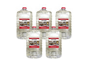 5 Pezzi Bioetanolo Qlima Domestix 10 Lt per Stufe e Biocamini