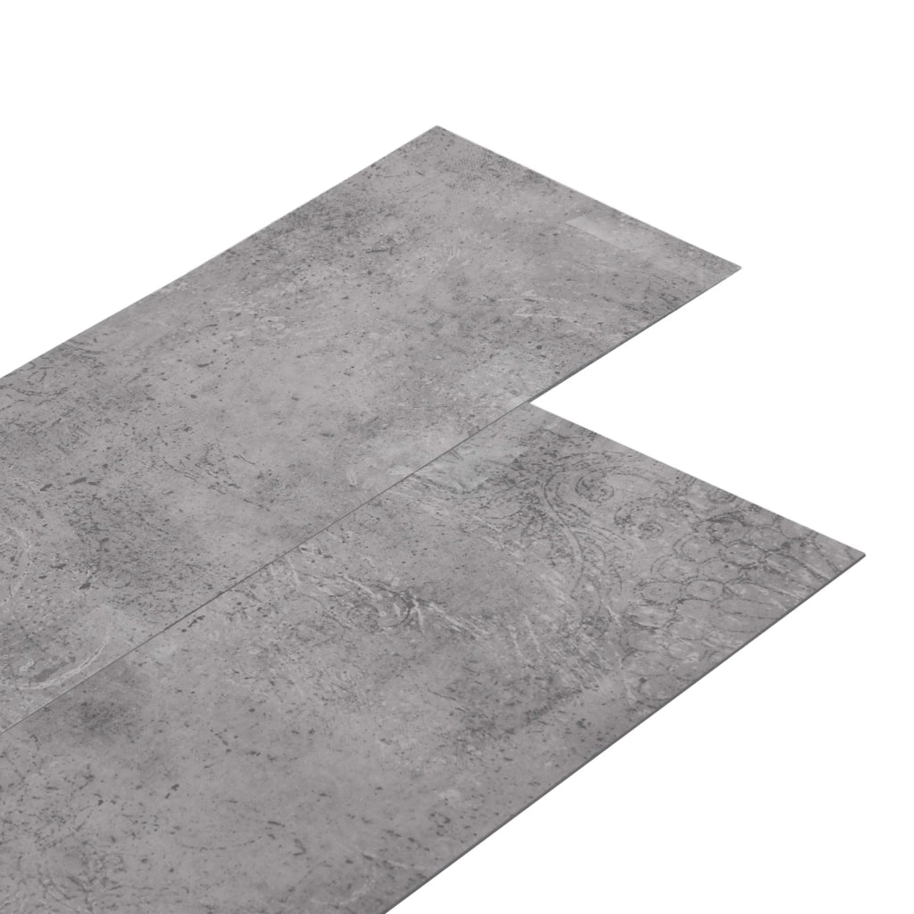 Tavole per Pavimenti 36 pz Marrone Cemento 5,02 m2 PVC CFW2182864