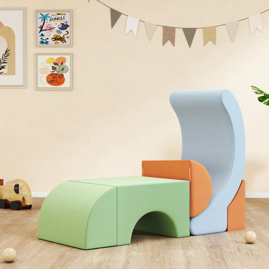 Set di blocchi morbidi per bambini ¨C zephmum ¨C 5 pezzi multicolore
