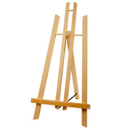 Trade Shop - Cavalletto Artistico Supporto Per Pittura Tela Pieghevole Legno 30 Cm Disegno -