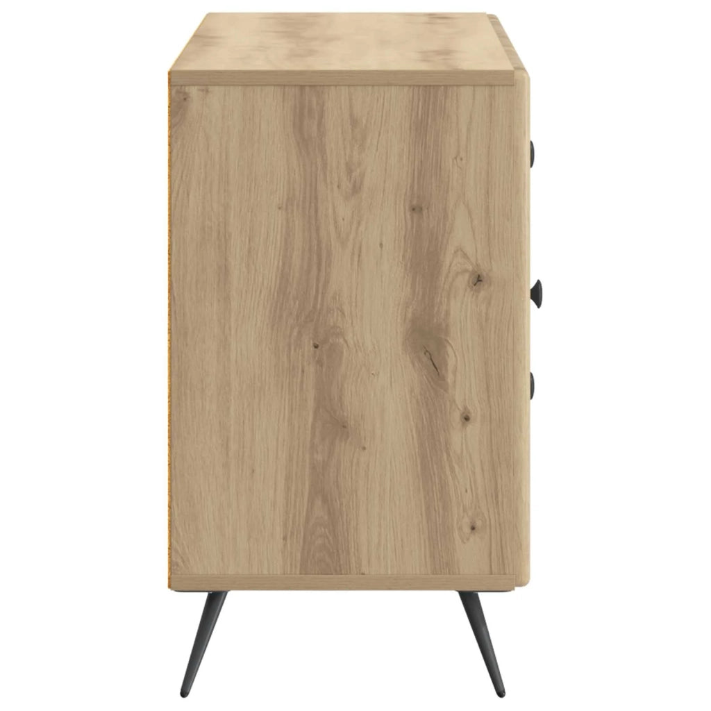 Credenza con cassetto Rovere Artigianale 89 x 34,5 x 60 cm