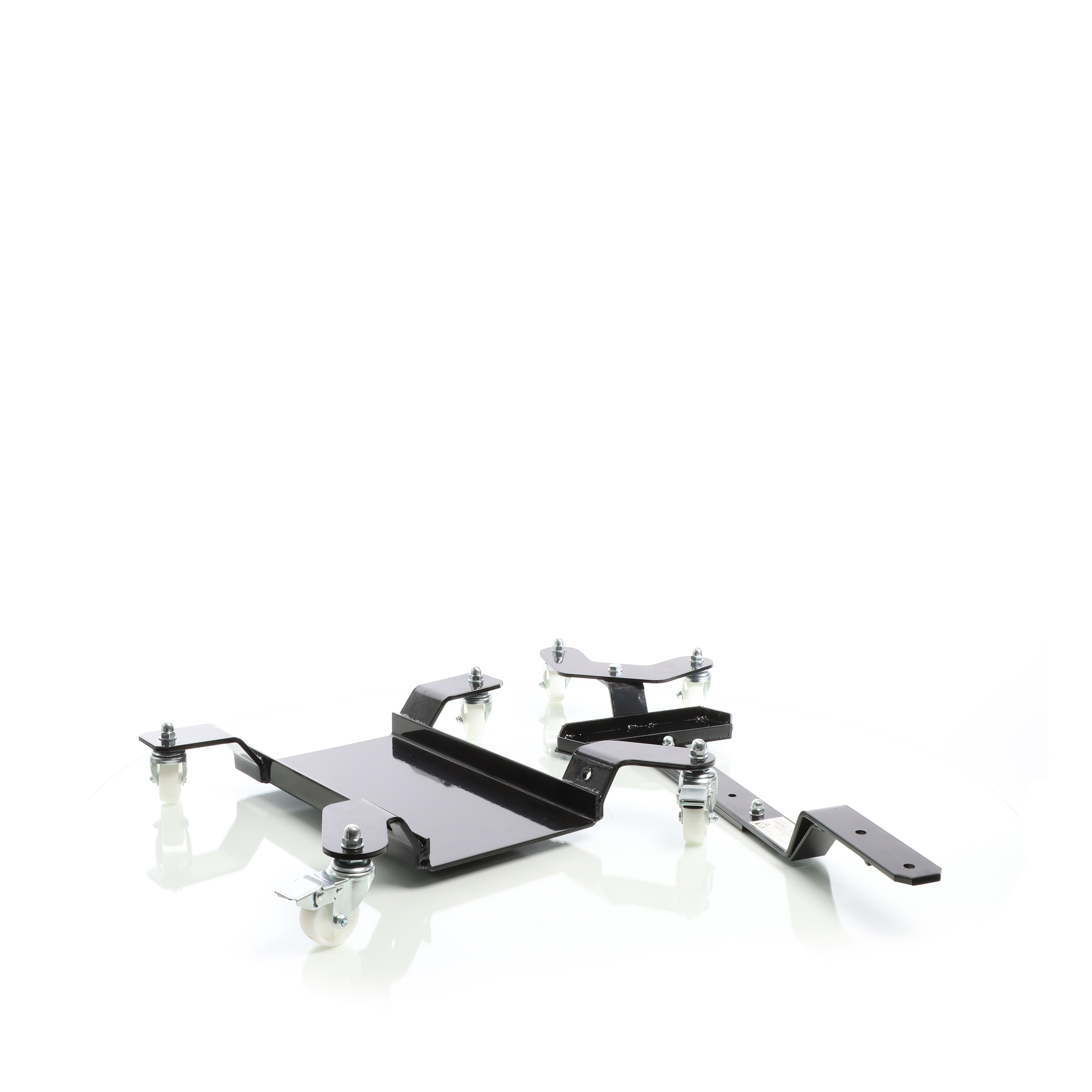 Carrello sposta moto Ausilio manovra e parcheggio per moto con cavalletto laterale Max 560kg 6 ruote