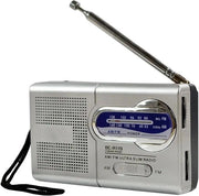 Radio FM portatile per emergenze - radio a batterie - per situazioni di emergenza - kit di emergenza - radio a tasca