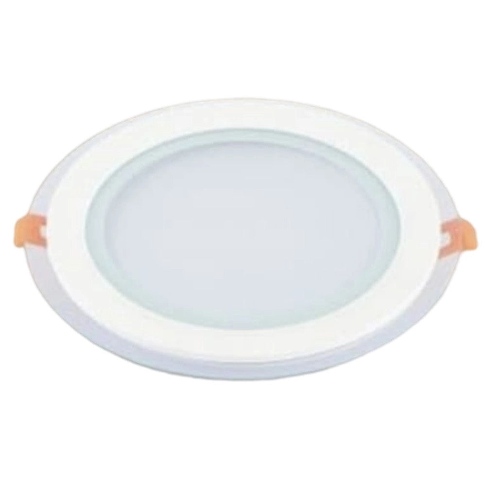 Trade Shop - Pannello Led Incasso Luce 3000k-6500k 18w Tondo Am-cr-18 Con Bordo Traparente 00656 -