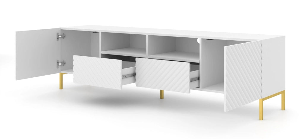 MOBILE SURF PORTA TV 200 2D2S BIANCO OPACO