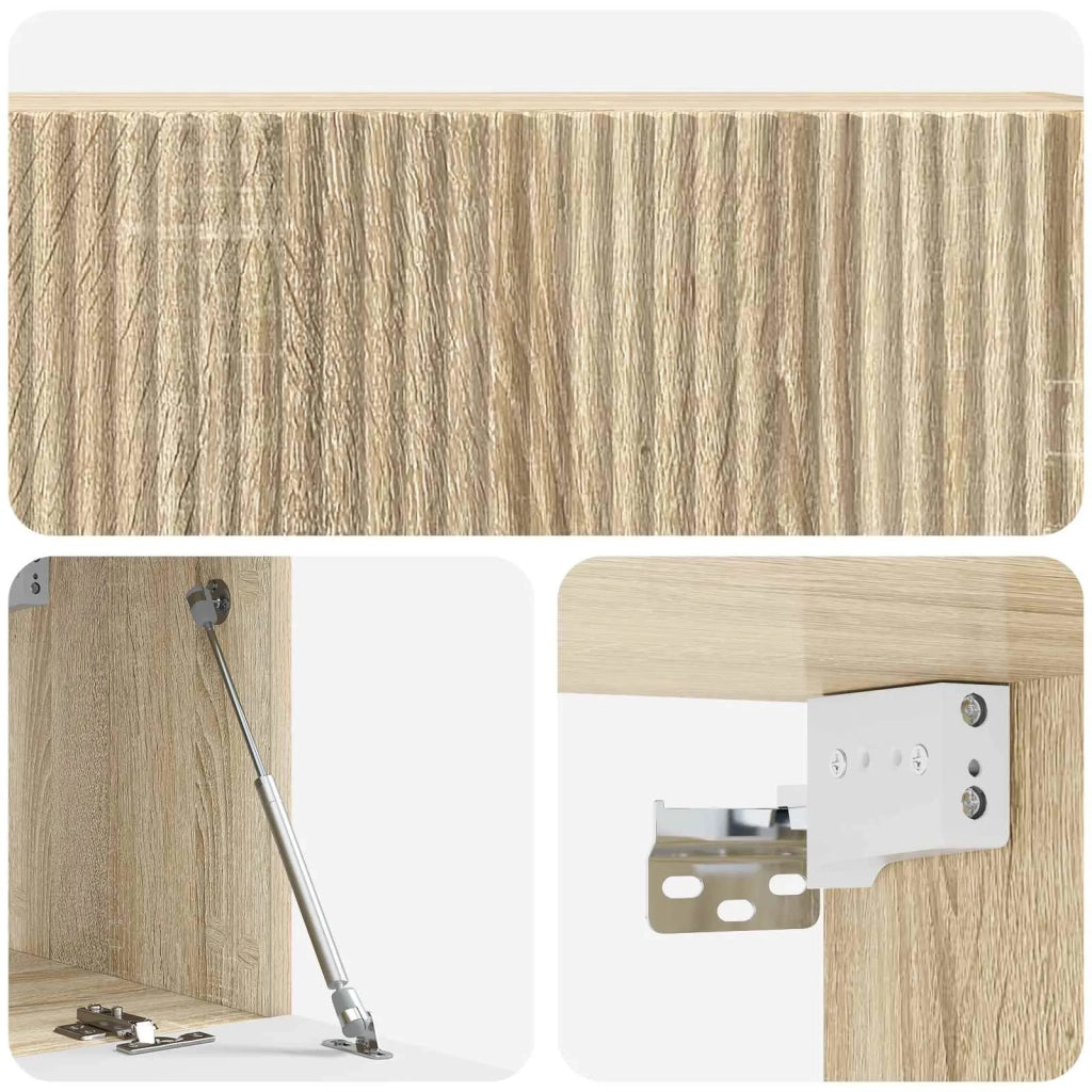 Mobile Porta TV da Muro Rovere Sonoma 98 x 31 x 30 cm