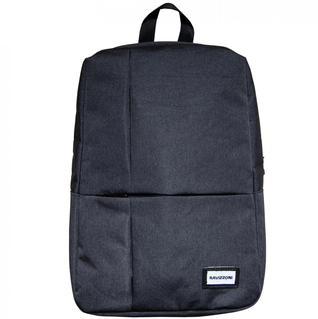 Zaino ufficio porta pc, tasche e scompartimenti interni Grigio Ravizzoni Poper