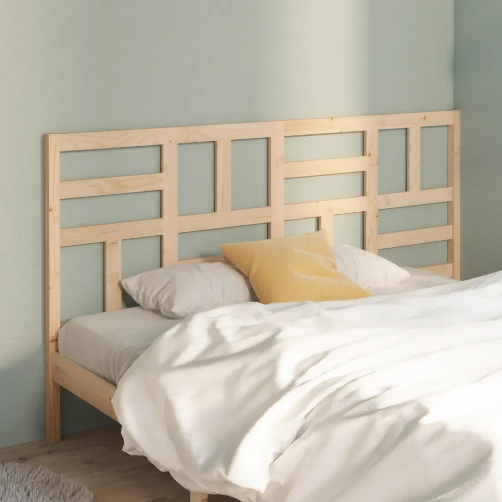 Testiera per Letto 186x4x100 cm in Legno Massello di Pinocod mxl 118728