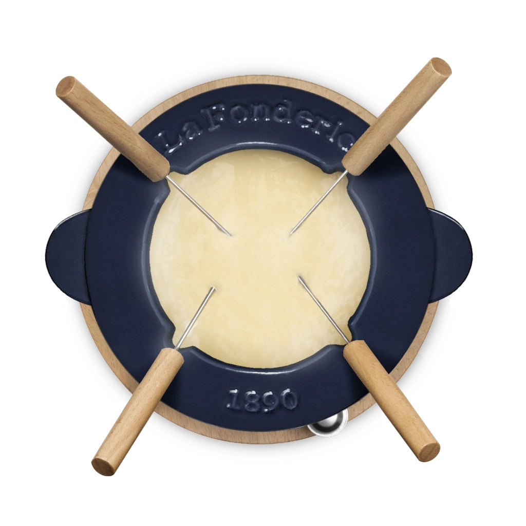 La Fonderie 1890 Servizio Fonduta in Ghisa 4 Persone Monte D'Arbois 1,2L
