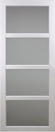 Porta scorrevole Tana bianca larghezza 83
