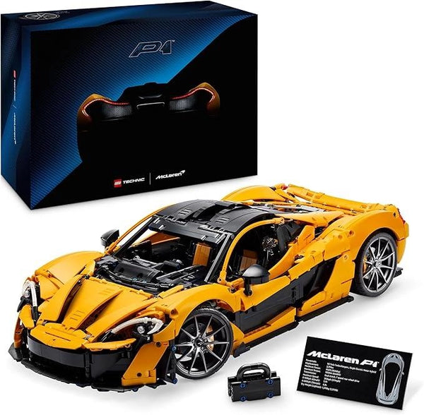 LEGO 42172 Technic McLaren P1 Modellino di Auto Sportiva da Costruire,Eta 18+