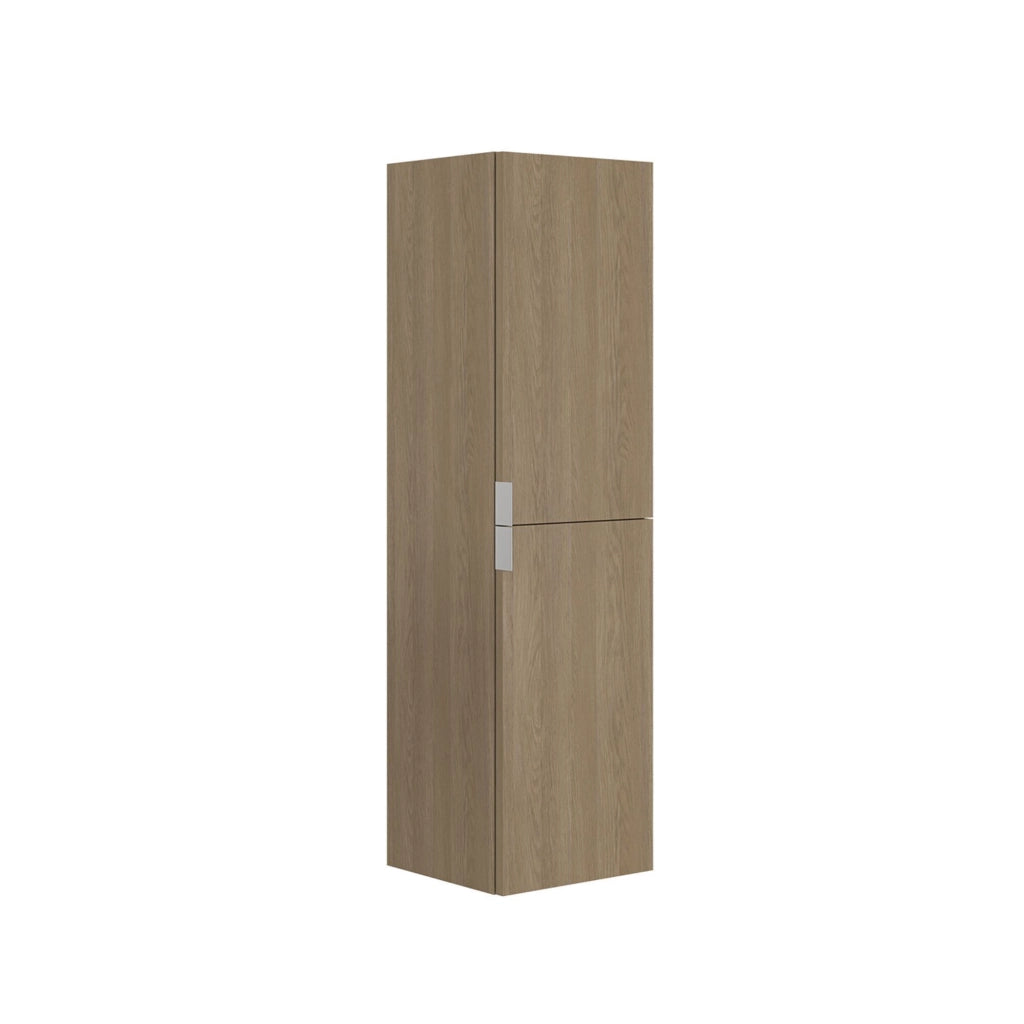 Mobile da bagno "Purus Desna 40" - 40 x 32 x 138 cm - Rovere Sonomo