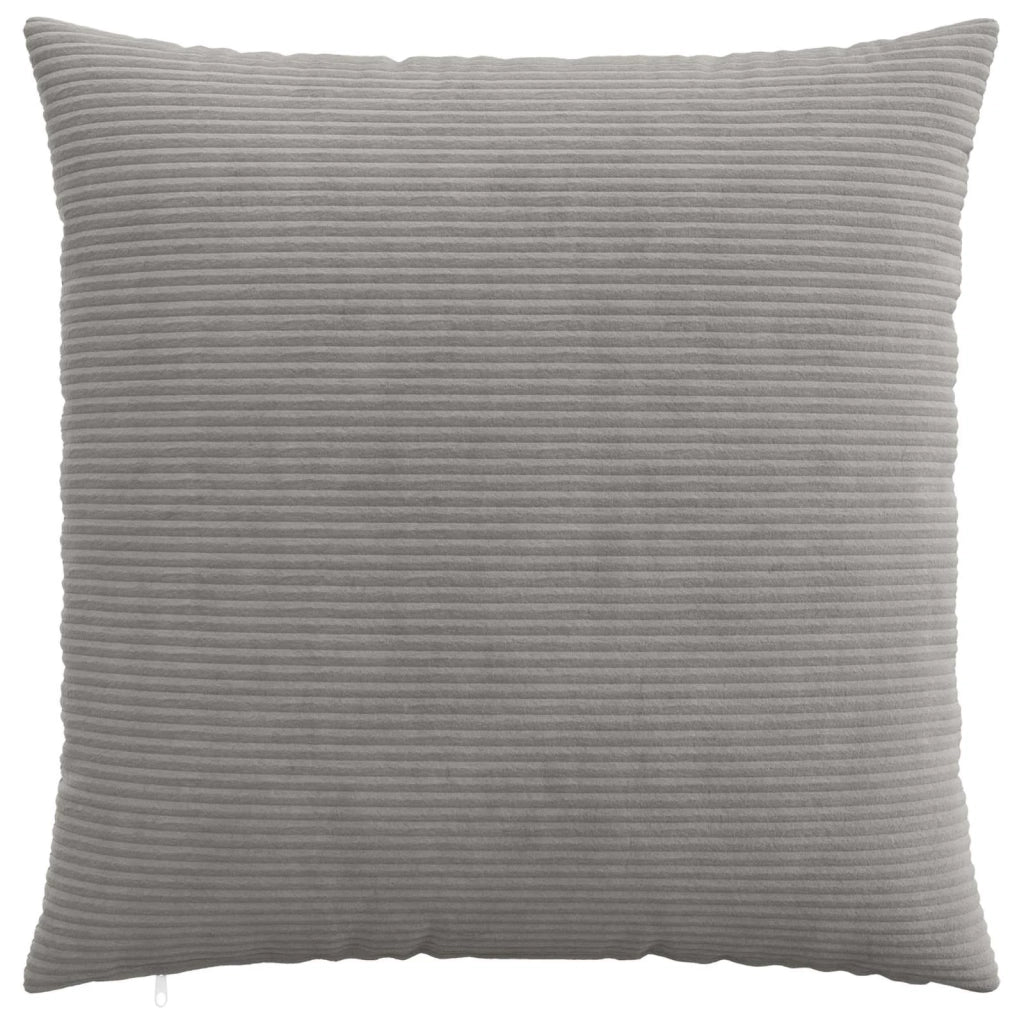Federa 6 pcs HEERLEN Grigio Chiaro 70 x 70 cm corduroy 913258