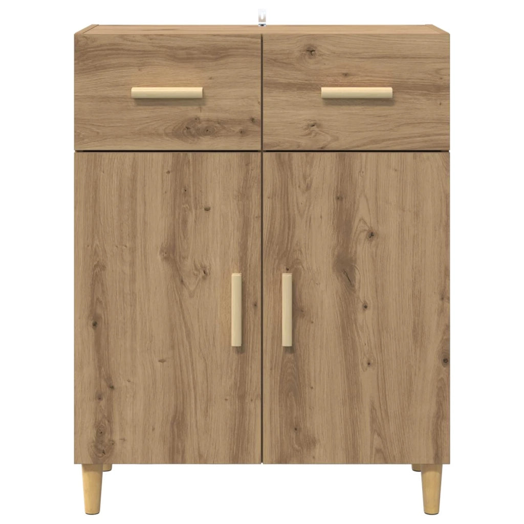Credenza rovere artigianale 34 x 69.5 x 89 cm Legno multistrato 880671