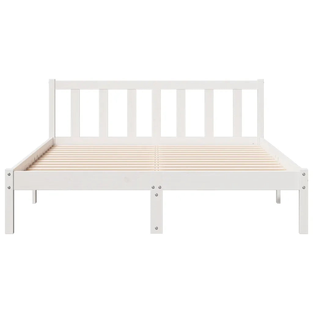 Letto Extra Lungo senza Materasso 160x220 cm in Legno di Pino 852451