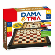 Trade Shop - Dama E Tria Gioco Da Tavolo In Scatola Logica Intuito Giocattolo Gioco Bambini -