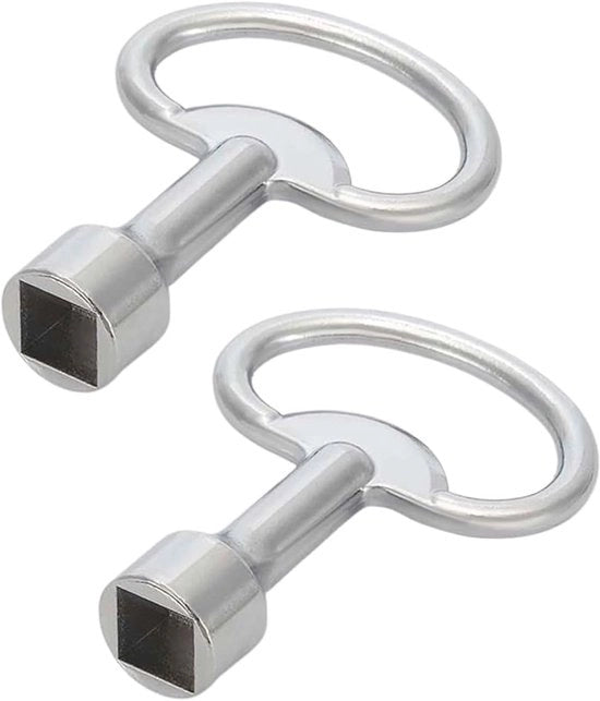 Chiave di scarico - Chiave di scarico per radiatore - Aria - Riscaldamento - Dispositivo di scarico - Set di scarico - Chiave di scarico per installatori per radiatore - Radiatore scarico