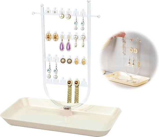 organizzatore di gioielli - supporto per collane e gioielli - houder voor kettingen - arazzo per gioielli - organizzatore di gioielli