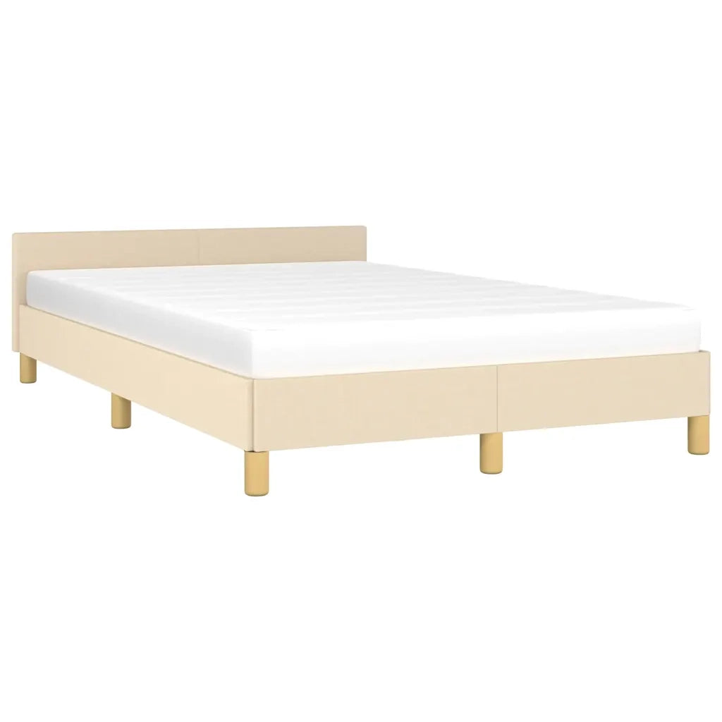 Giroletto senza Materasso Crema 120x200 cm Tessuto