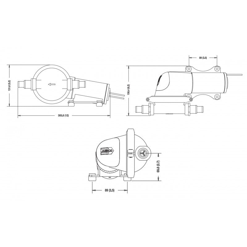 POMPA SENTINA E SCARICO DOCCIA 12V