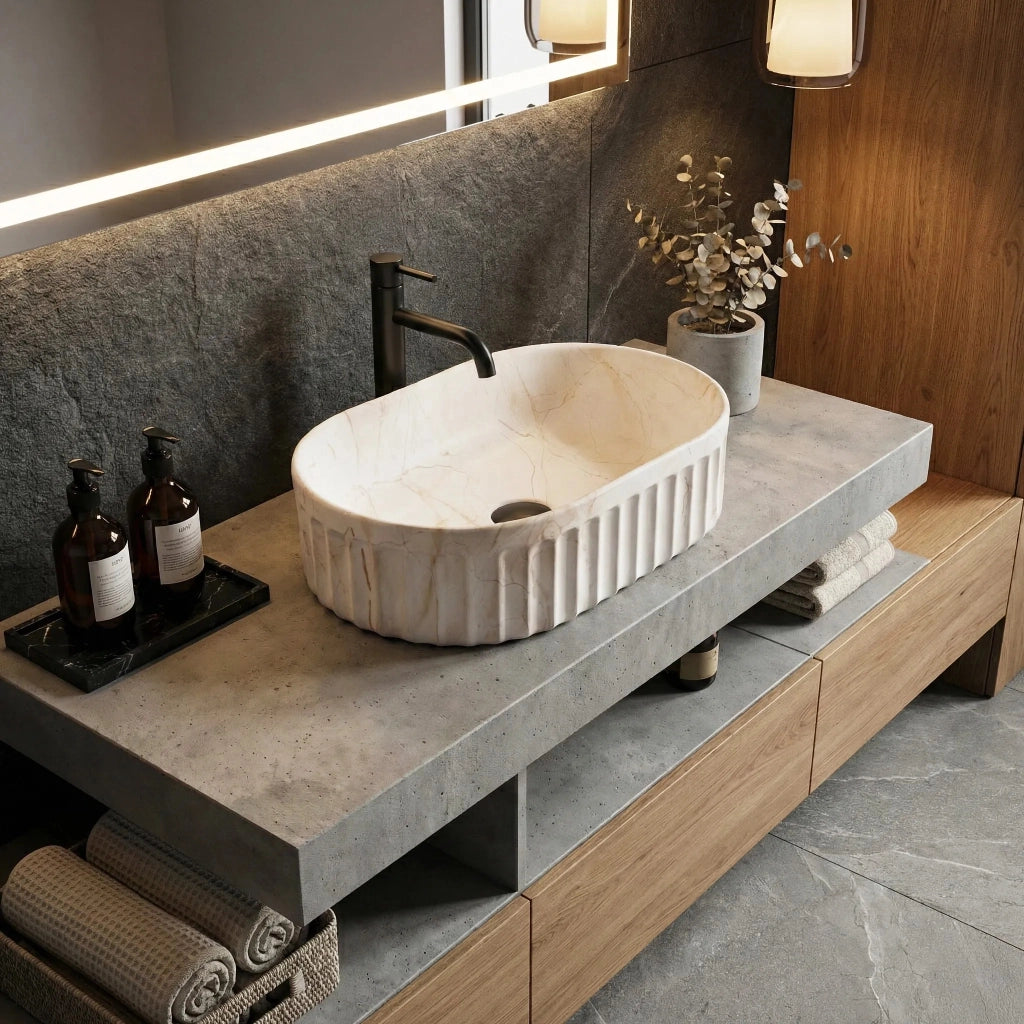 Lavabo Da Appoggio Rea Georgia