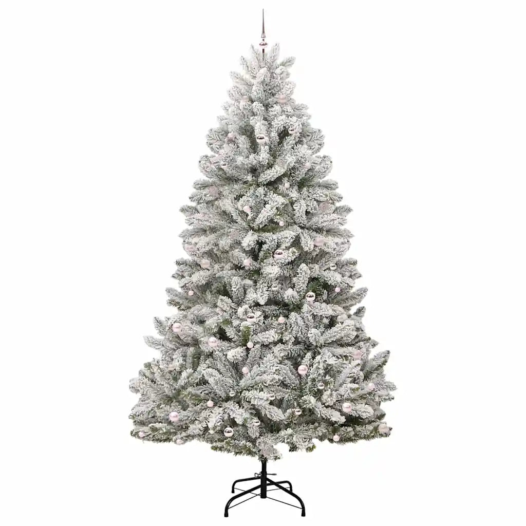 Albero di Natale artificiale con 300 LED Verde e Bianco 300 cm 3395786