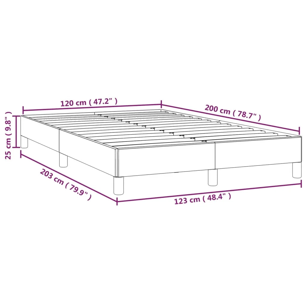 Giroletto-Struttura Letto Cappuccino 120x200 cm in Similpelle 119773