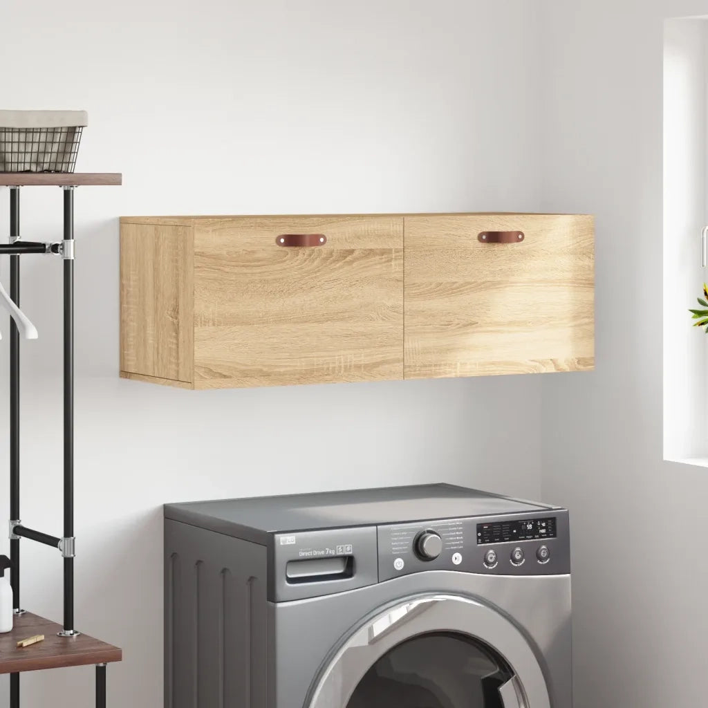 Mobile a Parete Rovere Sonoma 100x36,5x35 cm Legno Multistrato 830111