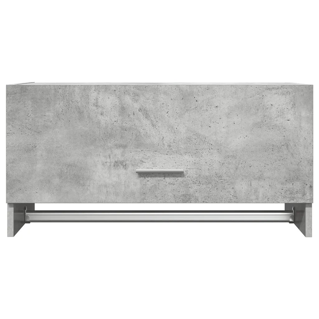 Armadio Grigio Cemento 70x32,5x35 cm in Legno Multistrato CFW8226126