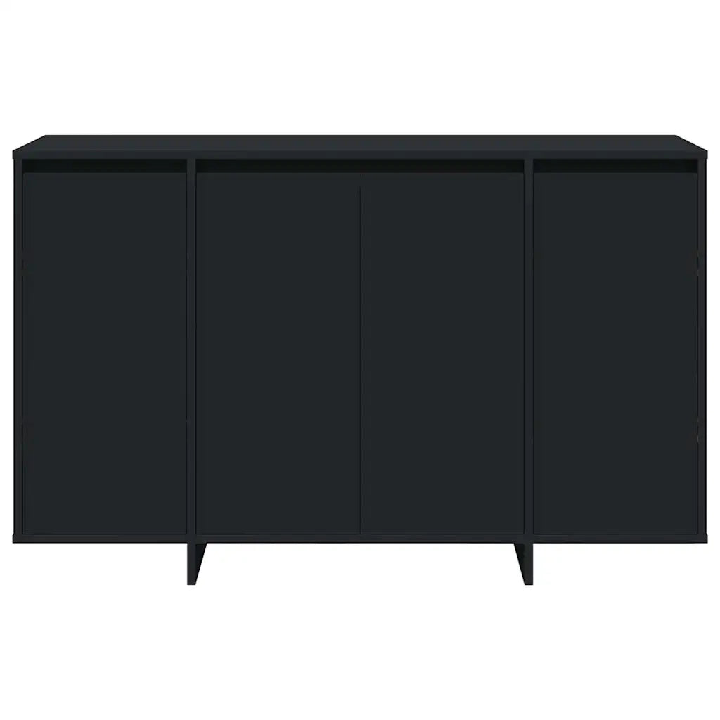Credenza Nero 120 x 41 x 75 cm Legno multistrato 3333897