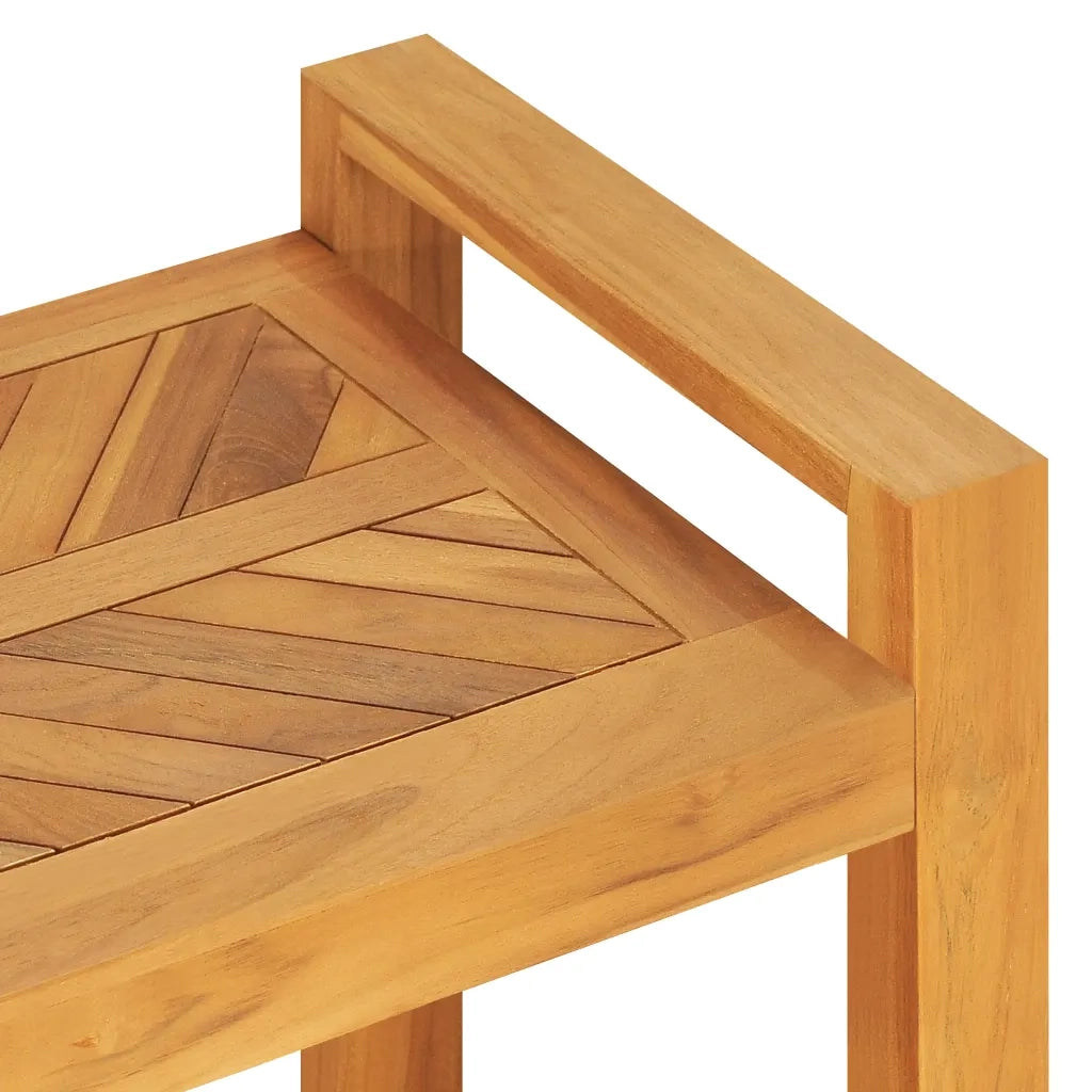Panca 120 cm in Legno Massello di Teak 325276
