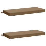 Cuscini per Panchina a 2 Pezzi SOEST 2 pz 100% Poliestere 950235