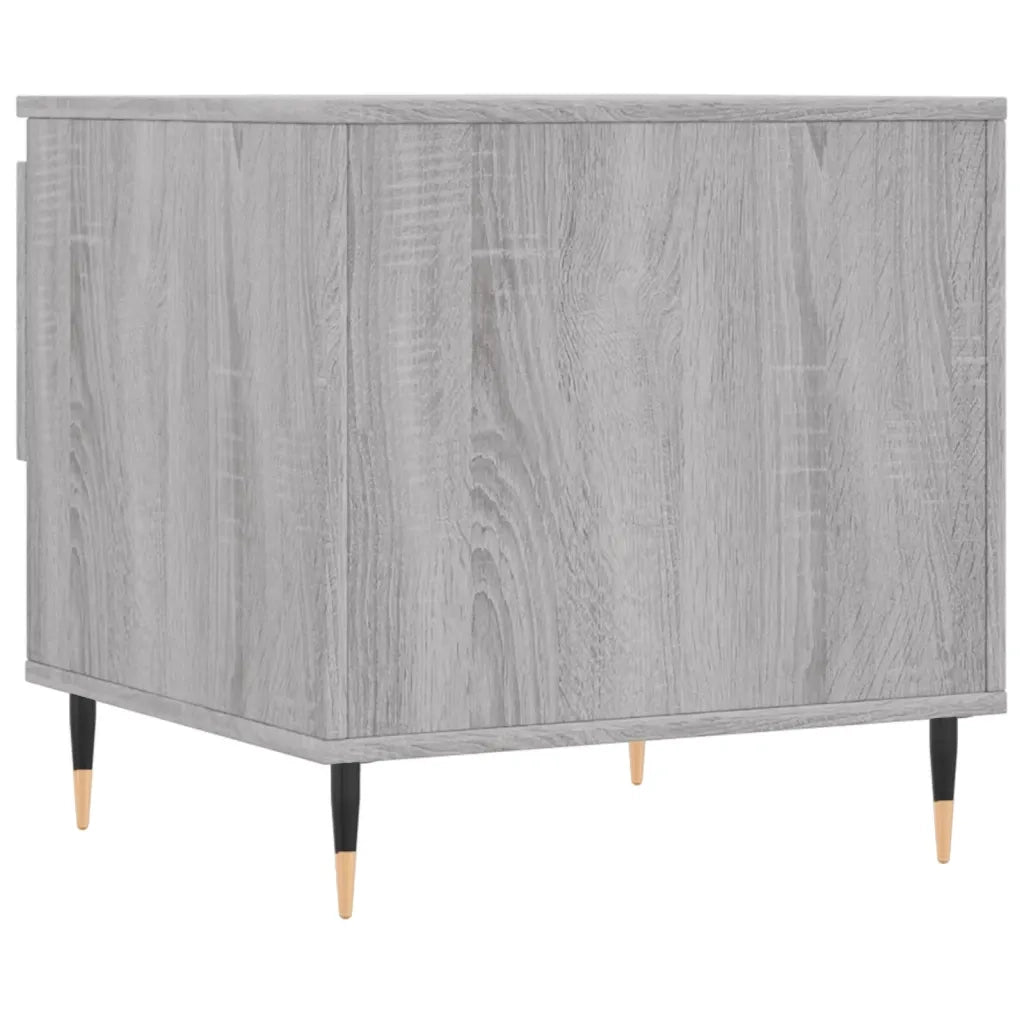 Tavolini Salotto 2pz Grigio Sonoma 50x46x50cm Legno Multistrato 830905