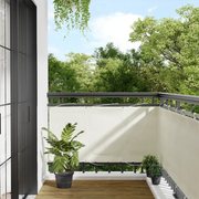 Paravento da Balcone Crema 75x1000 cm 100% Poliestere Oxford 4000195