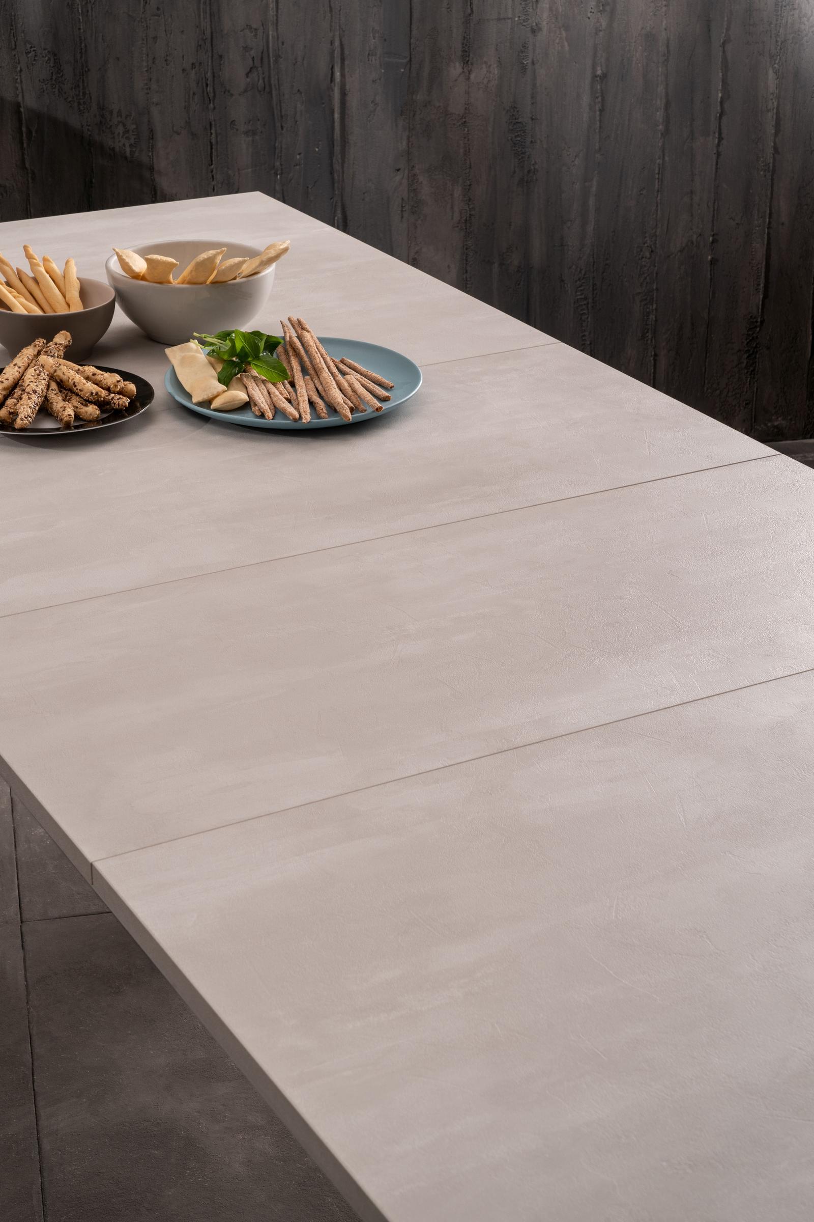 Tavolo Allungabile 156/316x90x76 cm in Melaminico Big Bianco
