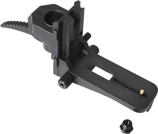 Montaggio adattabile per livelli laser con adattatore 1/4"-20 e 5/8"-11 - Ideale per tubi telescopici