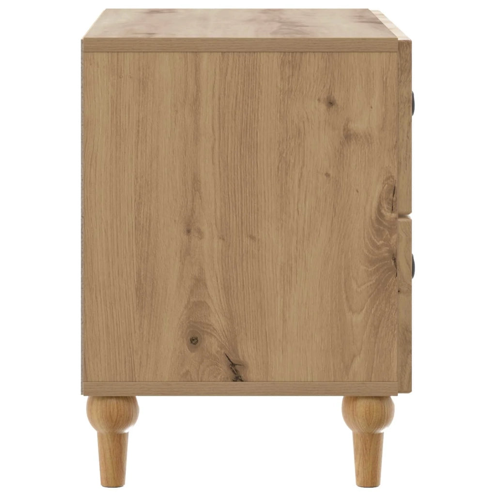 Armadio da Notte Rovere Artigianale 62 x 34,5 x 48 cm 894094