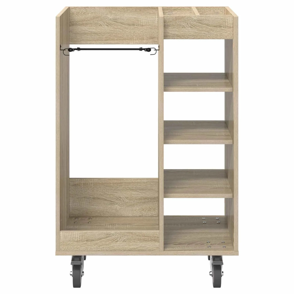 Armadio per Golf con ruota Rovere Sonoma 65 x 45 x 98 cm CFW8210367