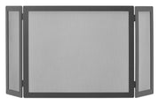 Parascintille con Antine 100x50 cm per Camino a Legna in Ferro Belfer 3009 Antracite