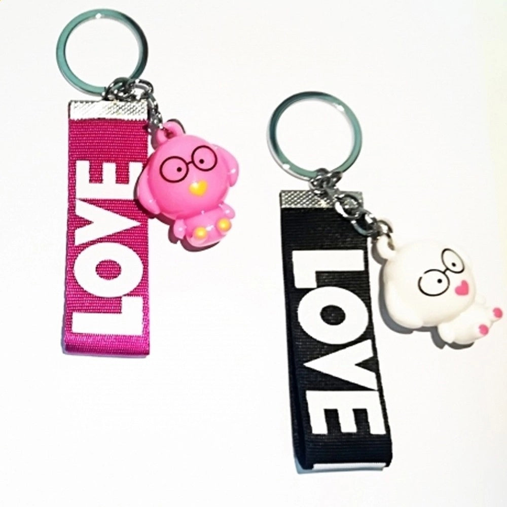 Trade Shop - Bomboniere Portachiavi Cane Cagnolino Love X 18 Anni Primo Compleanno Comunione -