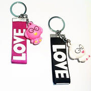 Trade Shop - Bomboniere Portachiavi Cane Cagnolino Love X 18 Anni Primo Compleanno Comunione -