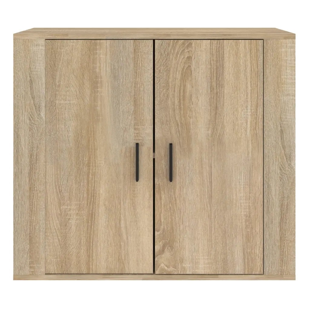 Credenza Rovere Sonoma 80x33x70 cm in Legno Multistrato 816563