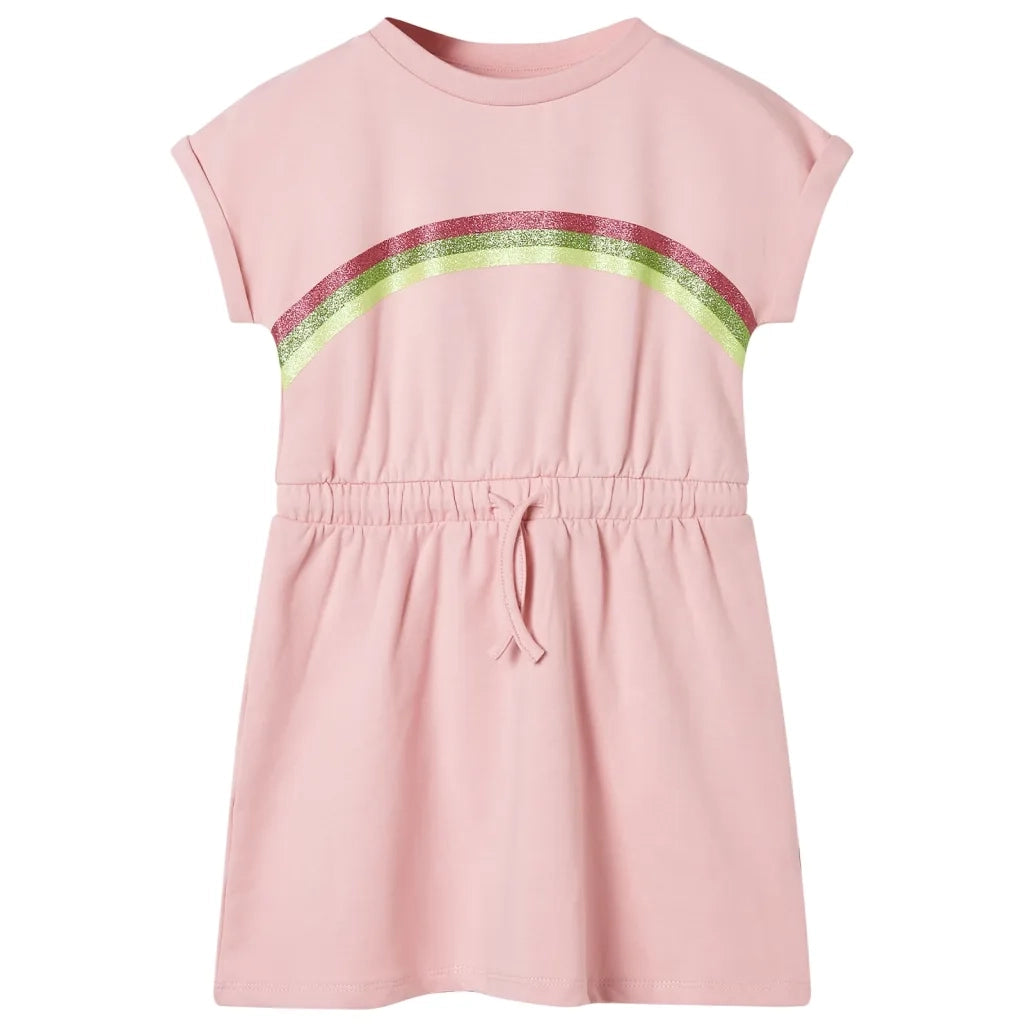 Abito da Bambina con Coulisse Rosa Chiaro 128cod mxl 111227